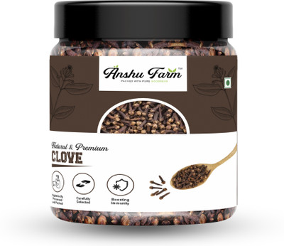 anshu farm Clove | Aromatic & Flavorful | Whole Laung for Cooking & Home Remedies(100 g)