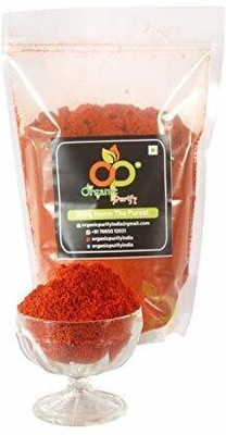 Organic Purify Kashmiri RED Chilly Powder (Natural and Premium Flavour) ||(400 g)