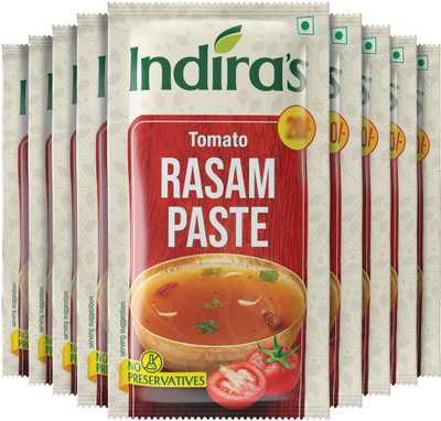 Indira Instant Tomato Rasam Paste - Masala Mix - More Flavourful than Rasam Powder(9 x 50 g)