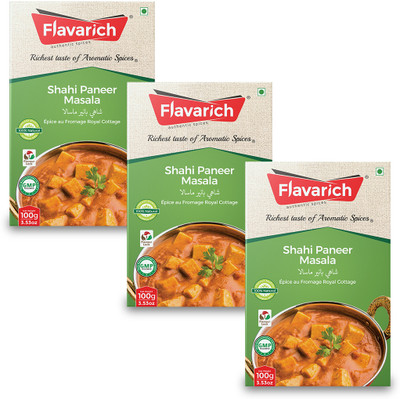 Flavarich Shahi Paneer Masala, Pack of 3, 100 Grams each(3 x 100 g)