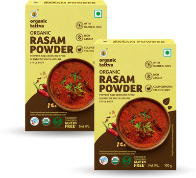 Organic Tattva Organic Sambar Powder 100g Each(2 x 100 g)