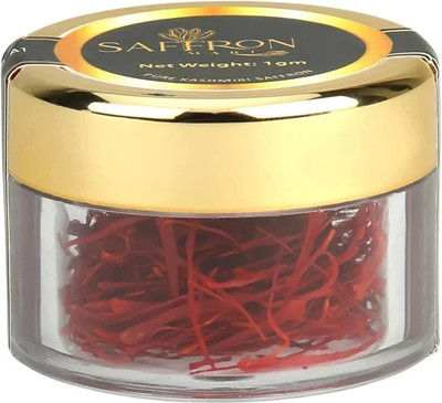 SAFFRON Saffronia Mart 1g Pure & Premium Quality A++ Grade Organic Kashmiri Kesar(1 g)