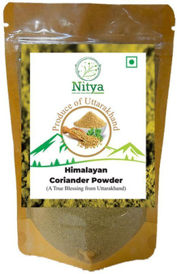 NITYA Pure Dhaniya Powder from Kumaon Himalaya - Fresh & Aromatic Dhania Masala(250 g)