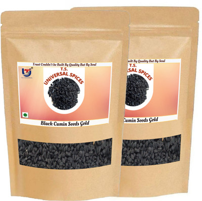 T.S. Universal Black Cumin Seed Gold Combo/Kalonji/Kala Jeera/Black Karunjeeragam/(150x2)gm(2 x 150)