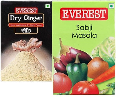 EVEREST DRY Ginger +Subji Masala(2 x 50 g)