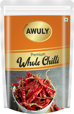 AWULY Pure Byadgi Red Chilli Whole | Dry Red Chilli With stem / Bedgi Lal Mirch Sabut(100 g)