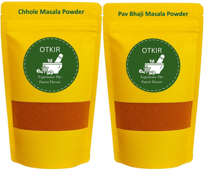 Otkir Home Made Chhole Masala And Pav Bhaji Masala Powder Combo Pack- 50 Gram Each(2 x 50 g)