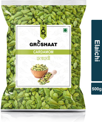 Groshaat Elaichi (Green Cardamom)- 500gm Pack(500 g)