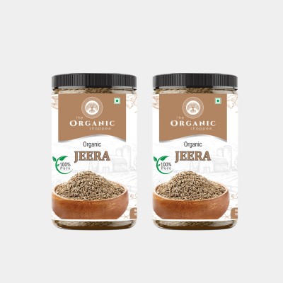 the organic shoppee Organic Cumin Seeds-Jeera(200 gm)(2 x 100 g)