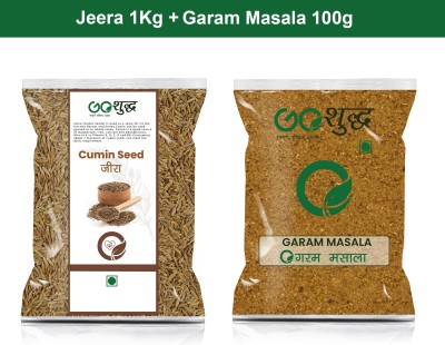 Goshudh Garam Masala 100gm & Jeera 1Kg Combo Pack 1100g(2 x 550 g)