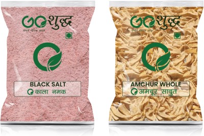 Goshudh Amchur Sabut 100gm & Kala Namak 1Kg Combo Pack 1100g(1100 g)