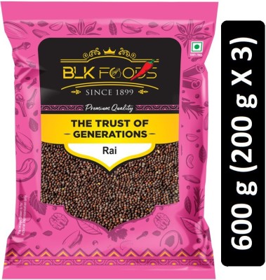 BLK FOODS Select Rai (small mustard seeds) 600g (3 X 200g)(3 x 200 g)
