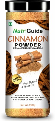 Nutri Guide Cinnamon Powder-200GM- Dalchini Powder|Ready Masala Sprinkler(200 g)