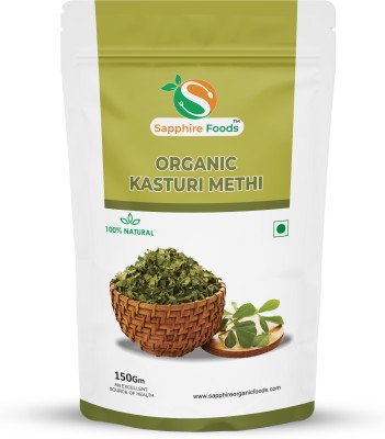 Sapphire Foods Organic Kasturi Methi / Musk Fenugreek(150 g)