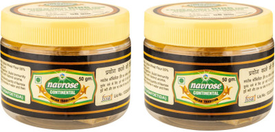 NAVROSE CONTINENTAL COMPOUNDED STRONG HING POWDER 50 GM(2 x 50 g)