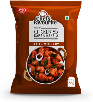 SS - CHEF'S FAVOURITE Instant Chicken 65 Kabab Masala(10 x 35 g)