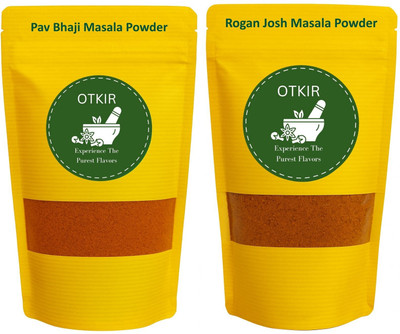 Otkir Home Made Pav Bhaji Masala And Rogan Josh Masala Powder Combo Pack- 50 Gram Each(2 x 50 g)