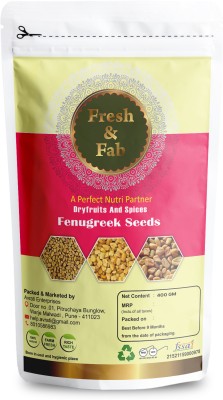 Fresh & Fab Masala Fenugreek Seeds (Methi Dana) - 400 gm(400 g)