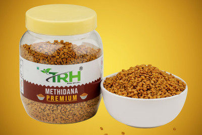 TRH Fenugreek Seeds, Whole Methi Dana Seeds Menthulu, Mathi, Vendayam, Mathi Dana(400 g)