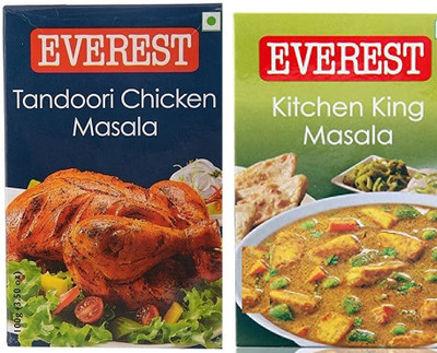 EVEREST Tandoori Chicken Masala +Kitchen King Masala(2 x 50 g)