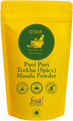 Otkir Pani Puri Teekha Masala Powder (100 Gram Pouch-Pack Of 1) No Added Preservatives(100 g)