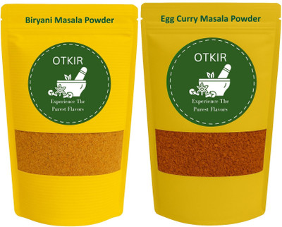 Otkir Home Made Biryani Masala And Egg Curry Masala Powder Combo Pack- 50 Gram Each(2 x 50 g)