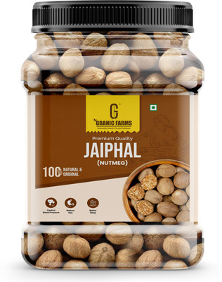 Granic Farms Whole Nutmeg | Jaiphal | Big Size Export Quality| Jaiphal(200 g)