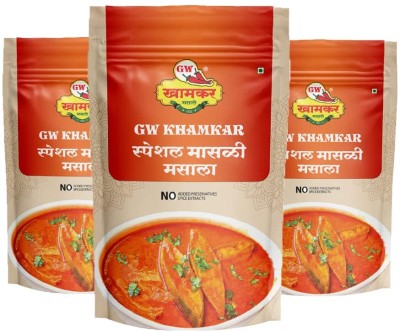 GW Khamkar Special Masali (Fish Curry/Fry) Masala/Powder/Spices(3 x 185 g)