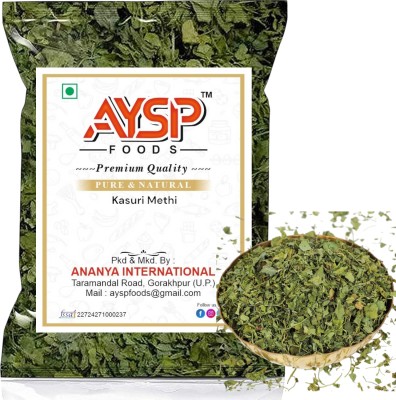 AYSP Kasturi methi dried fenugreek leaves,natural kasuri methi,marwadi methi(25 g)