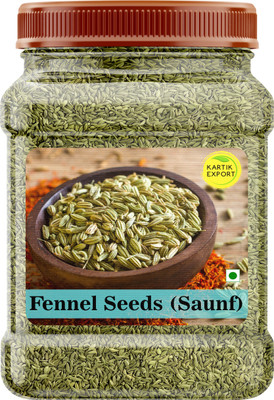 Kartik Export Aromatic Fennel Seeds Sabut Saunf Variyali(400 g)