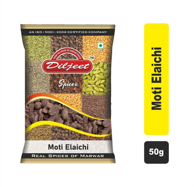 DILJEET SPICES 50Gm Badi Elaichi |Big Cardamom(50 g)