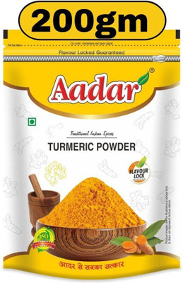 AADAR Turmeric Powder 200gm | Haldi Powder Zipper Pack+(200 g)