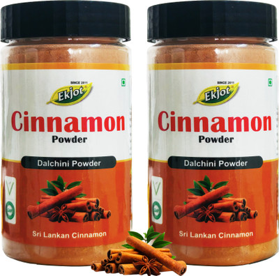 Ekjot Cinnamon Powder for Weight Loss | Dalchini Powder | Sri Lankan Ceylon Cinnamon(2 x 100 g)