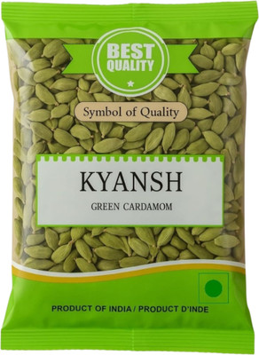 Kyansh Premium Green cardamom for Eating, Cooking(100 g)