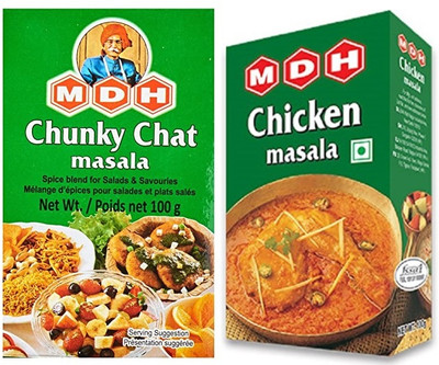 MDH Chunky Chat & Chiken masala(2 x 100 g)