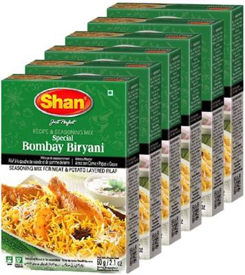 SHAN Bombay Biryani Masala (Pack of 6 Pcs)