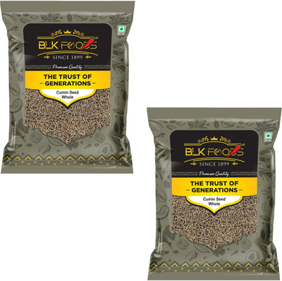 BLK FOODS Daily Cumin Seed Whole (Jeera sabut) 1000g(2 x 500 g)