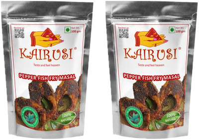 KAIRUSI Pepper Fish Fry Masala(2 x 100 g)