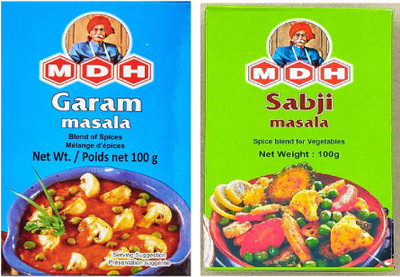 MDH Garam Masala & Sabji Masala 200Gm (100G Each)(2 x 100 g)