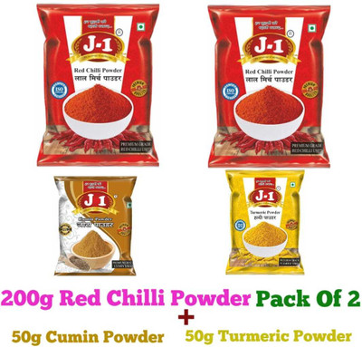 J-1 Combo Pack Of 4{JM200X2JCU50X1JH50X1}(4 x 125 g)