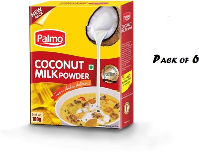 Palmo Coconut -100g (Pack 6) Coconut Milk Powder(600 g, Pack of 6)