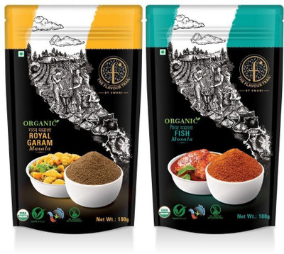 The Flavour Trail by Swani Fish Masala + Royal Garam Masala(2 x 100 g)