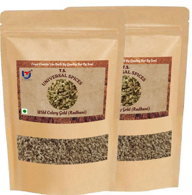 T.S. Universal Wild Celery Gold (Radhuni) Combo/Ajmoda Seeds/Ajmod Beej/Anamoda/Radhuni/100x2gm(2 x 100)