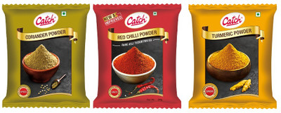 Catch Turmeric, Chilli, Coriander Powder Combo(3 x 200 g)