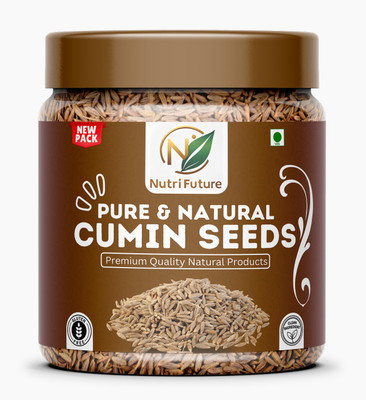 NUTRIFUTURE Premium Cumin Seeds (Jeera) – Aromatic & Flavorful Spice for Cooking(100 g)