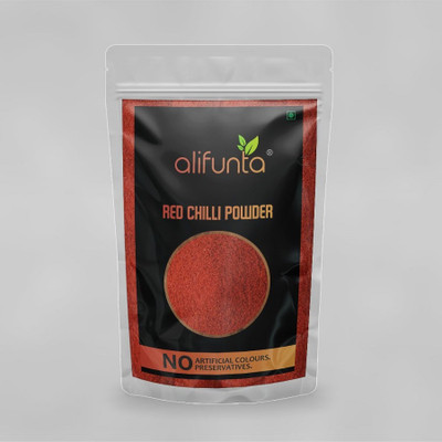 alifunta Red Chilli Powder | No Artificial Colours | No Preservatives |No Added Flavours(500 g)