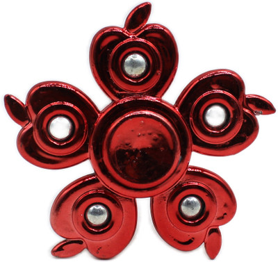 neoinsta shopping Very Beautiful 5 Sided Metal Spinner Red Design-2(Red)