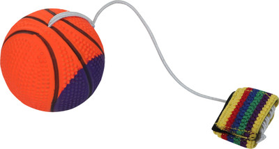 BKDT Marketing YoYo Ball Wrist Stringed Rubber Ball -Through - Bounce(Multicolor)