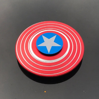 Ignite 1 Pcs Random Design Avenger Shield Hand Spinner Fidget Spinner Toys for Kids(Multicolor)