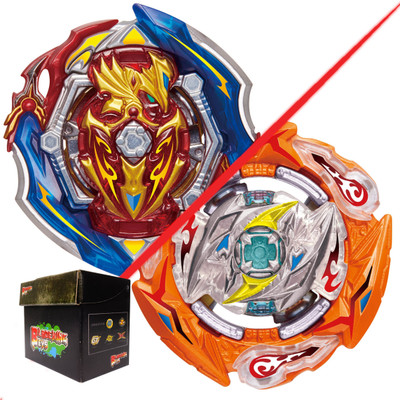 BLADEKING BEYS Random Booster set B150 Union Achilles + B161 Glide Ragnaruk Wheel Revolve 1S(Multicolor)